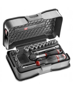 COFFRET DOUIL 1/4' 6P MM...