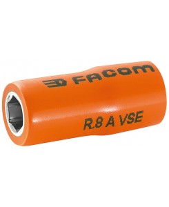 DOUILLE 1/4 ISOLEE 8 MM