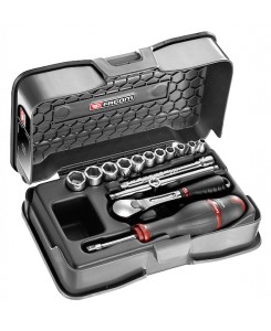 COFFRET DOUIL 1/4' 6P MM...