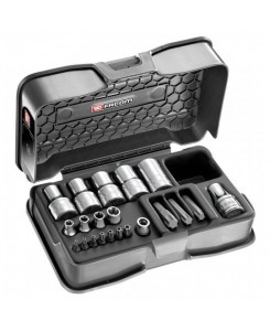 Coffret douilles + embouts...