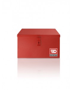 COFFRE METAL 520MM ROUGE