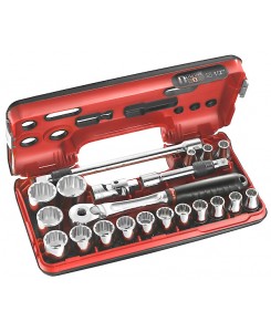 COFFRET 1/2 DOUILLES 12P+CLIQU