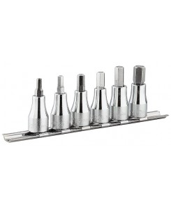 JEU DE 6 DOUIL-TVIS 3/8' RACK