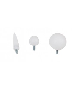 Jeu de pointes PVC, 3 pcs