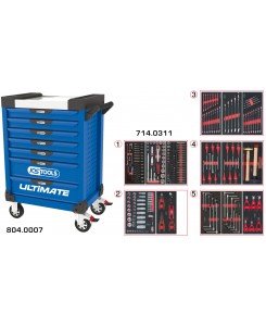 Servante ULTIMATE bleue 7...