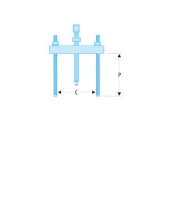 POTENCE TARAUDEE - 75 A 280MM