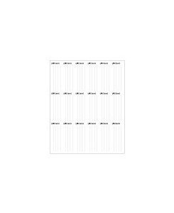 SHEET OF 18 LABELS OF PAPER...