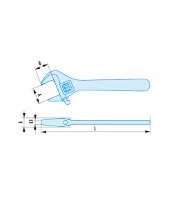 CLES A MOLETTE 450 SR