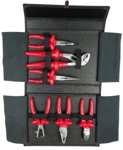 Jeu de 4 pinces 1000V, 6 pcs.