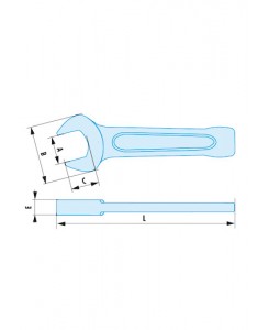 CLE A FRAPPER FOURCHE 46  SR