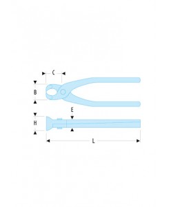 TENAILLE TYPE RUSSE 28CM
