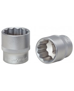 Douille 12 pans 3-8''. 3-4''