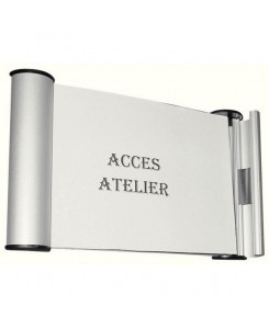 PLAQUE DE PORTE DESIGN A6 à...