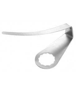 LAME PARE BRISE CROCHUE 90MM