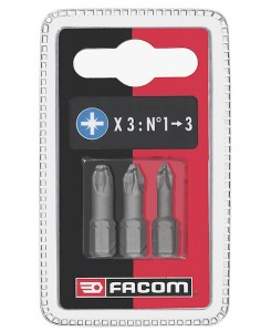 LOT DE 3 EMBOUTS 25MM PZ