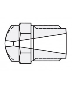 Full Taper Nozzle Tip 38mm,...