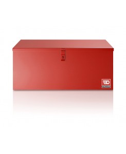 COFFRE METAL 1000MM ROUGE