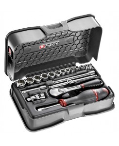 COFFRET DOUIL 1/4' 6P MM...
