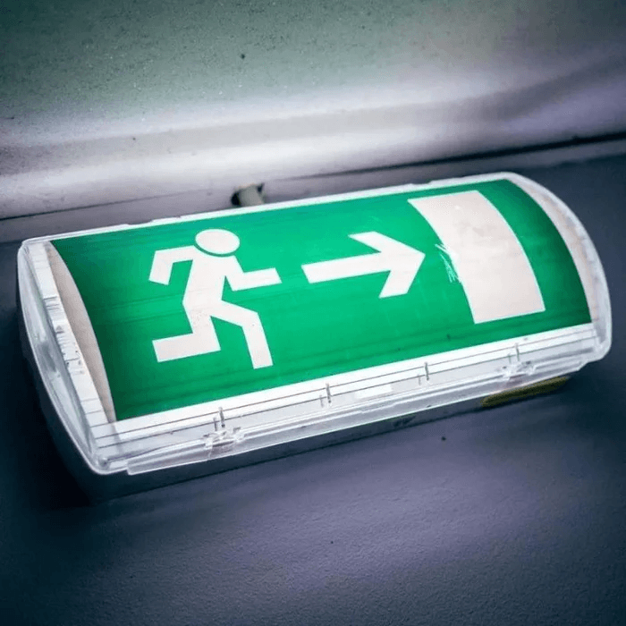 LUMINAIRE DE SORTIE DE SECOURS, 3 W, 6 000 K IP65