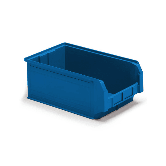 POLYPROPYLENE CONTAINERS RIBBED BASE - DIM. MM  W  300 D  500 H  200 - COLOR: BL