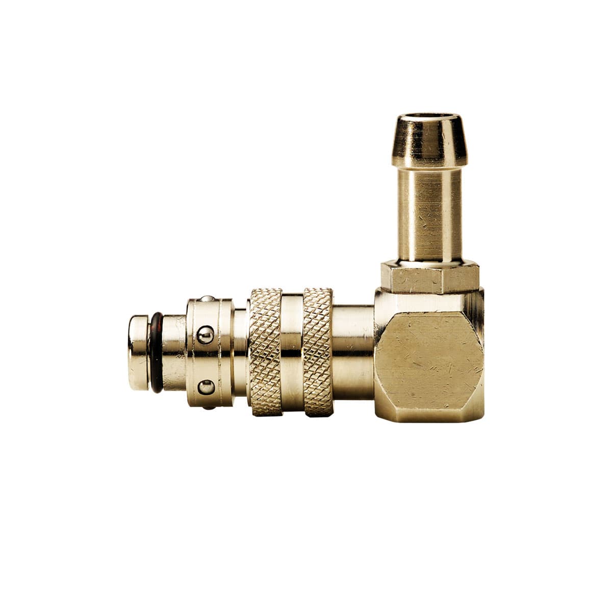 Coupling, 90° Hose ø 10