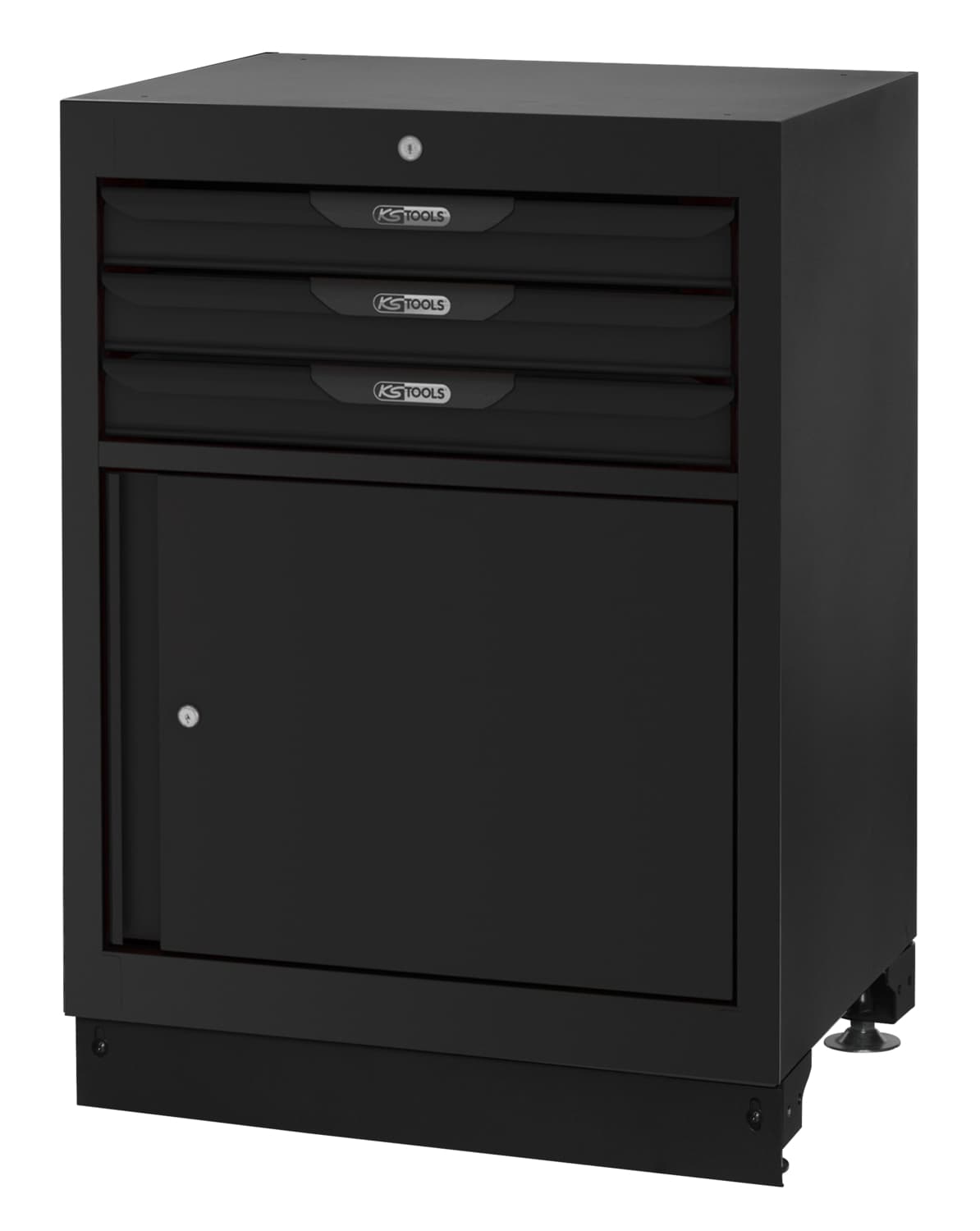 Bloc 3 tiroirs + porte 26''