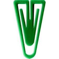 Laurelclip Sachet de 100 Laurel forme triangulaire