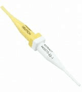PLUME PETITE JAUNE/BLANC PLASTIQUES