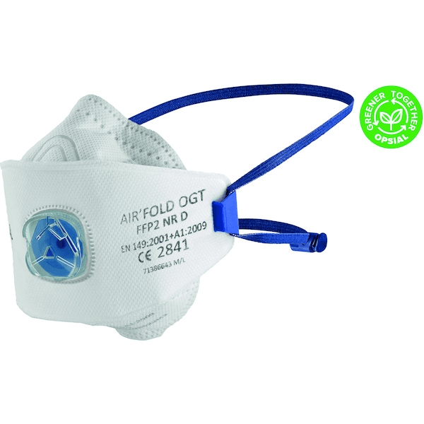 MASQUE PLIABLE AIR FOLD FFP2D SOUPAPE S/M OPSIAL multiple de :10