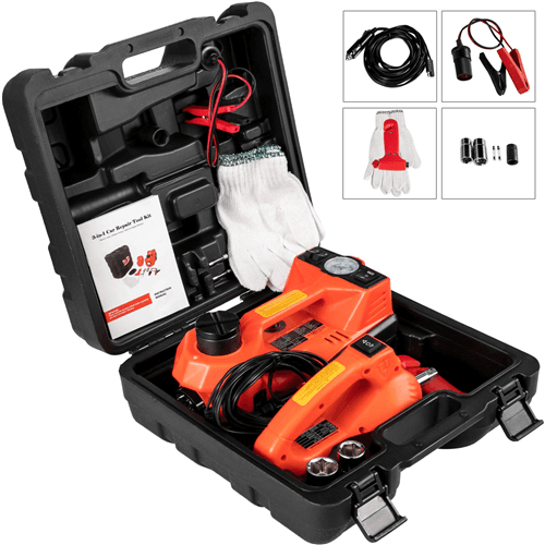 Electric Car Jack Automatic Car Jack 12V DC 5T(11023lb) With Electric Impact