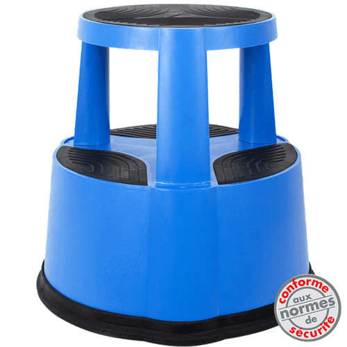 TABOURET MARCHEPIED MOBIL-STEP LUXE BLEU   /vente par multiple de :  5