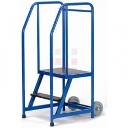 Escabeau mobile, charge 150 kg