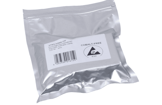 "humidity indicator,5-10-60%
Cobalt-free, 125 pcs/unit
"