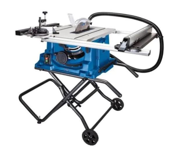 Scie sur table SCHEPPACH 255mm 2000W avec support pliable HS115