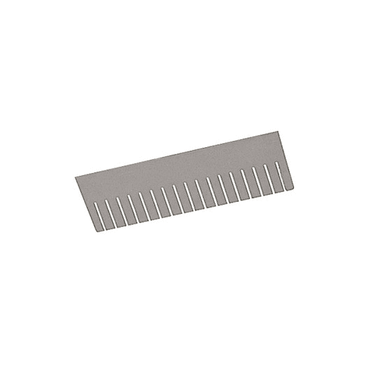 SLOTTED PARTITION MADE OF PLASTIC - DIM. MM  D  355 H  120 - COLOR: GREY //  STE
