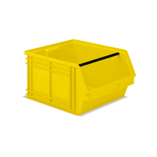 POLYPROPYLENE CONTAINERS - DIM. MM W 450 D 520 H 300 - COLOR: YELLOW // ***