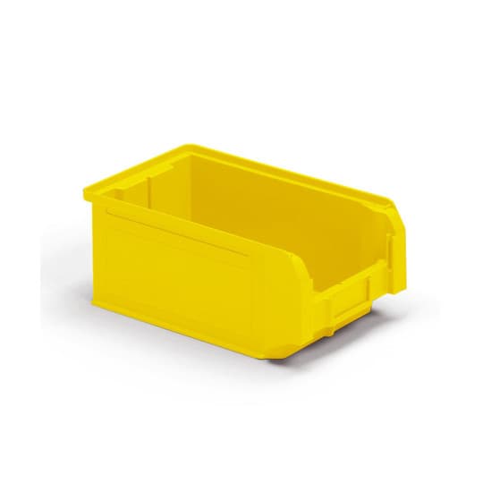POLYPROPYLENE CONTAINERS RIBBED BASE - DIM. MM  W  200 D  350 H  145 - COLOR: YE