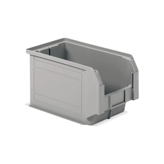 POLYPROPYLENE CONTAINERS RIBBED BASE - DIM. MM W 200 D 350 H 200 - COLOR: GR