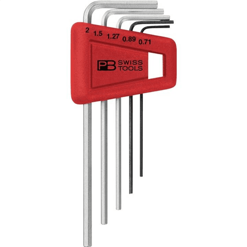 Jeu de clés mâles coudées à six pans PB (0.71-2 mm)