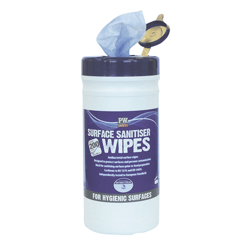 Surface Sanitiser Wipes Blue