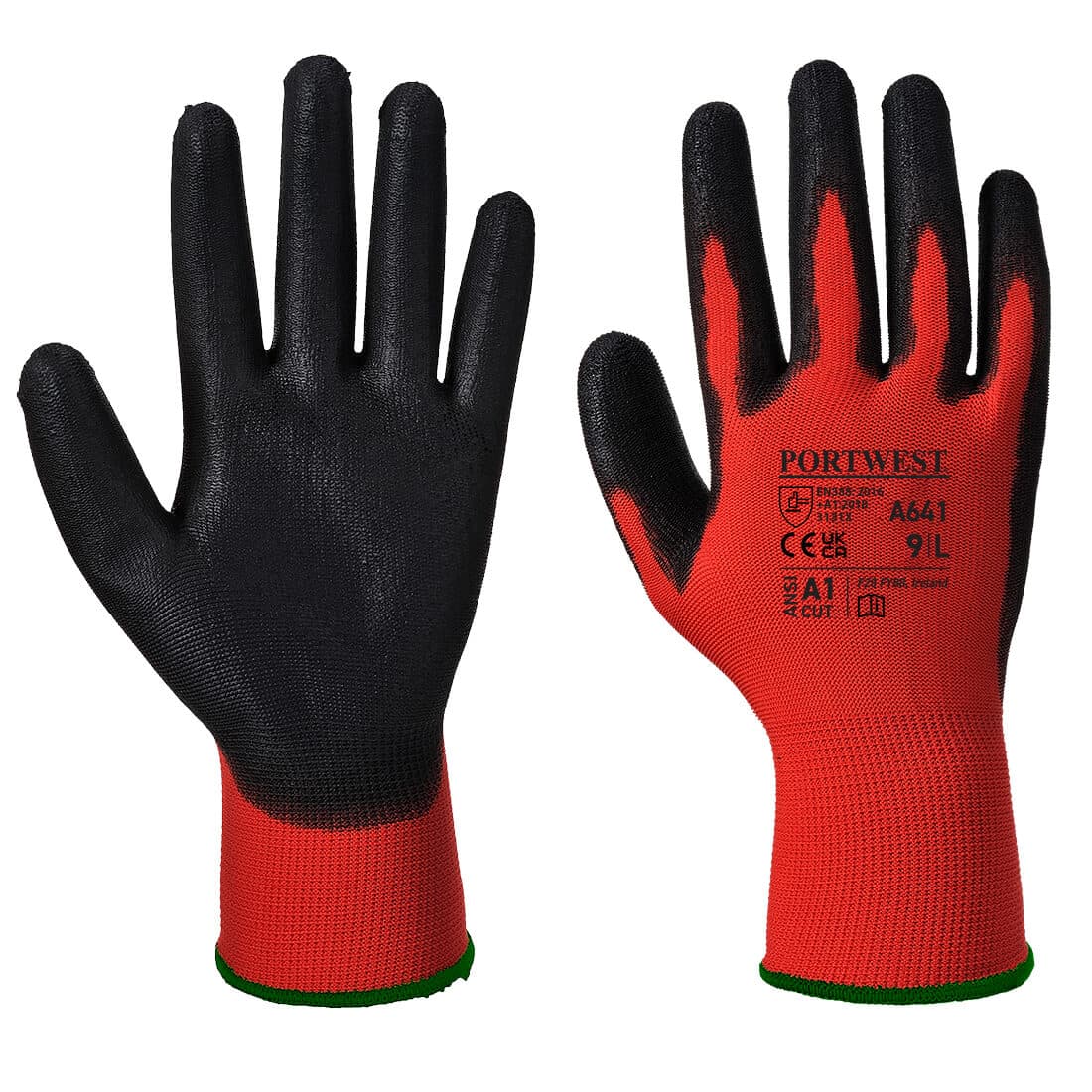 Red - PU Glove