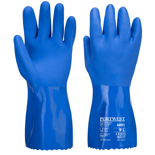 Gant Marine Chimie PVC Ultra Bleu