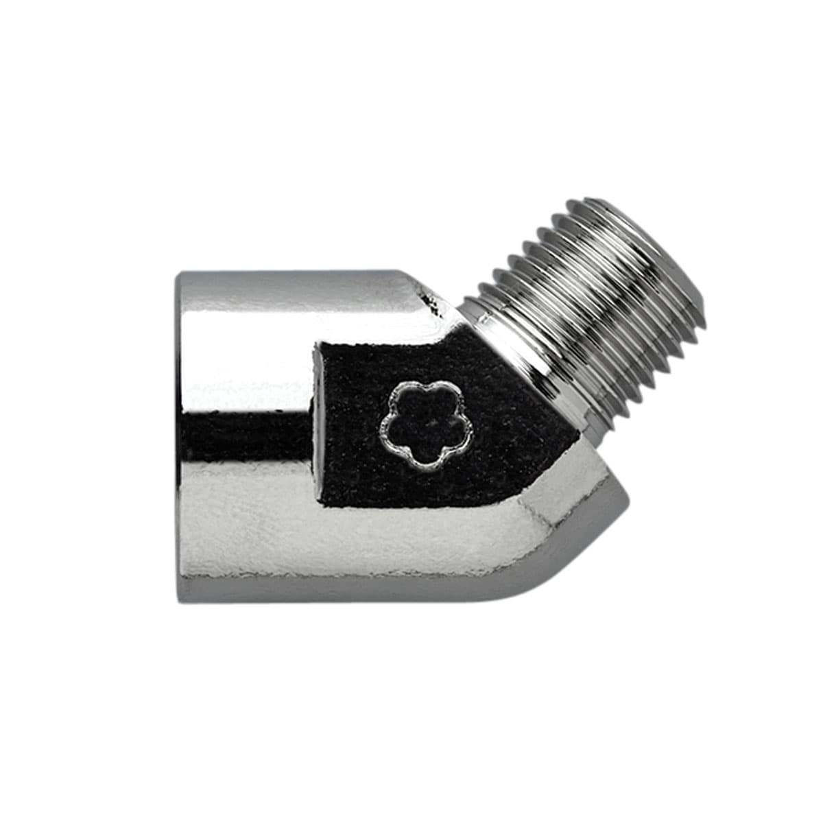 Nipple, 45° Male 1,4