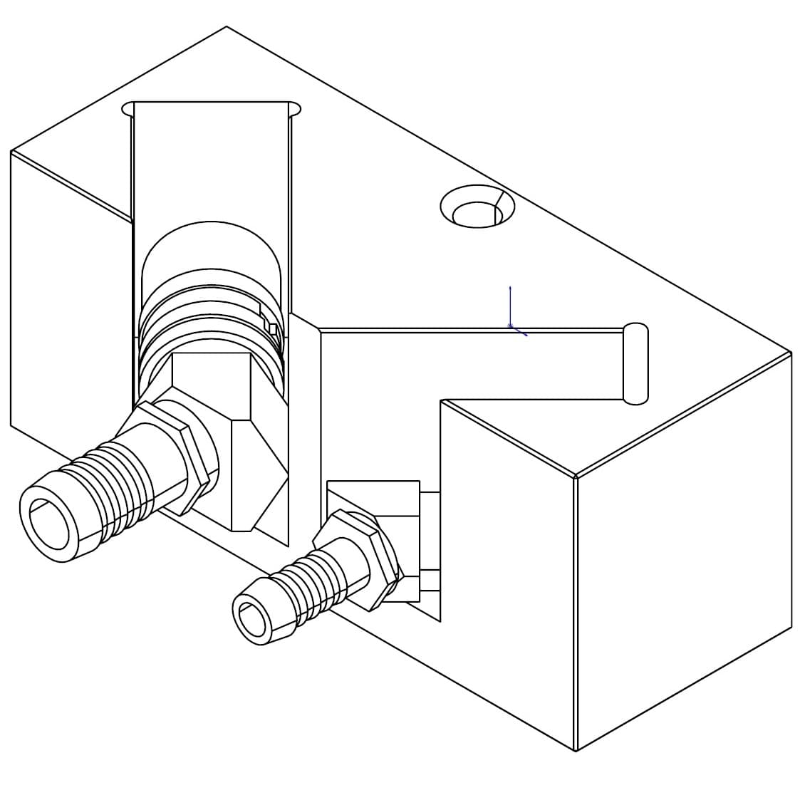 Holding Device - Series TS 45° 09,13,20,30