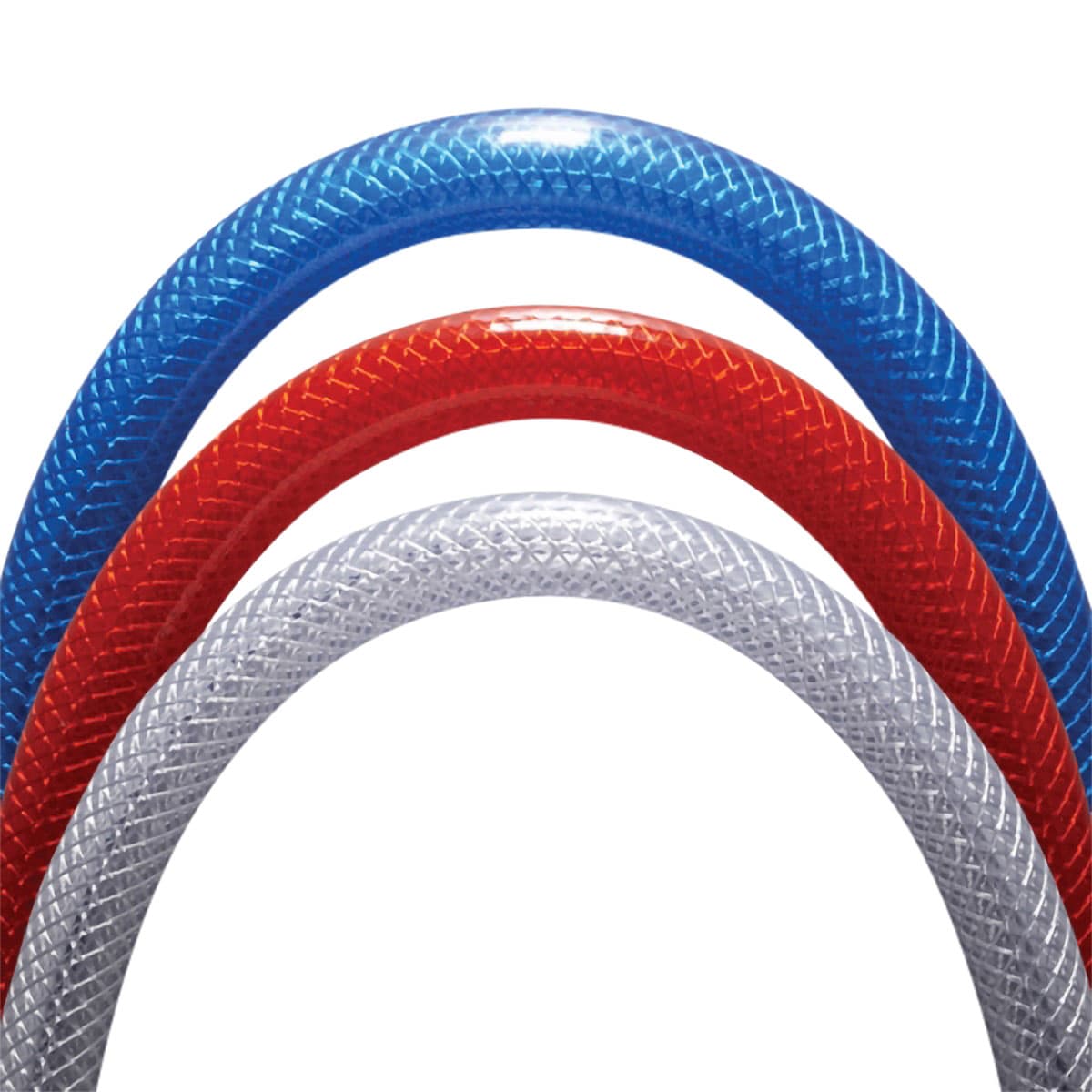 Hose - PVC Braided dim19 Clear