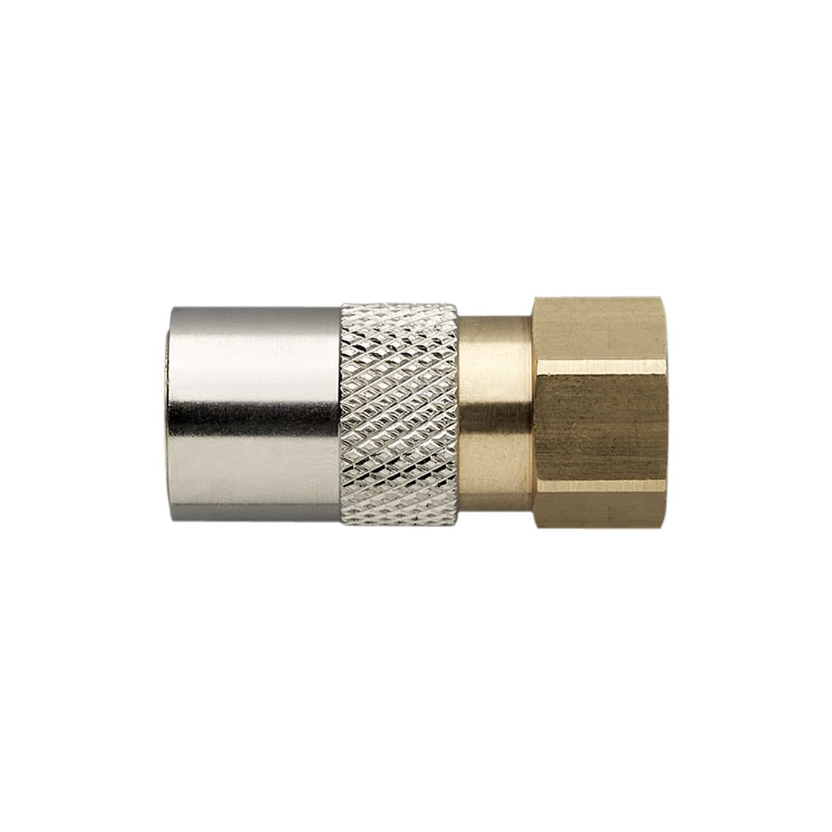 Coupling,  Female 3/8 Valved