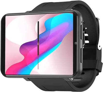 Fesjoy DM100 4G Montre Intelligente Sports WiFi GPS BT Smartwatch