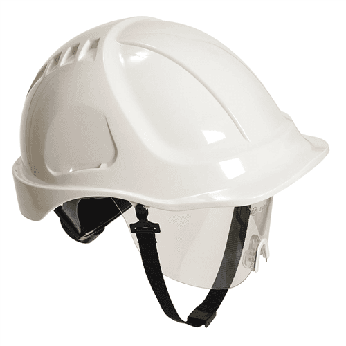 PW54 - Casque à visiere Endurance Plus visor Blanc