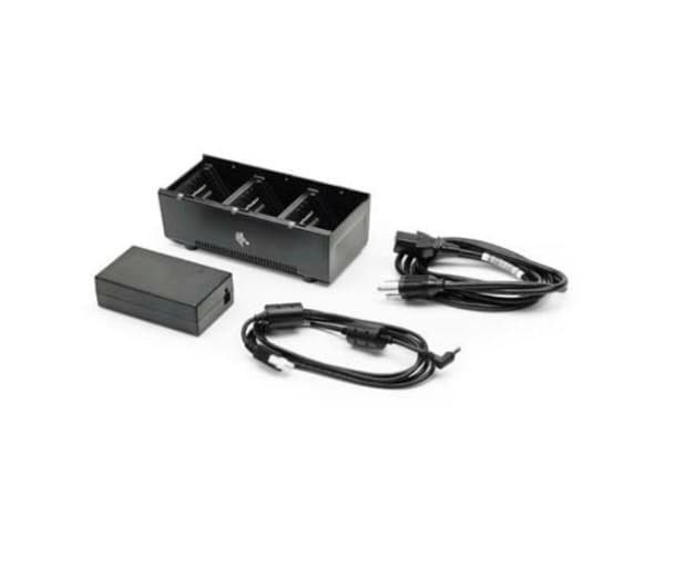 3 slot battery charger, ZQ600, QLn and ZQ500 Series, Includes