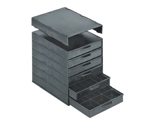 "compartmented box with 6 com-
partments,cond.,266x365x305 mm
/ Prix par 1 pcs